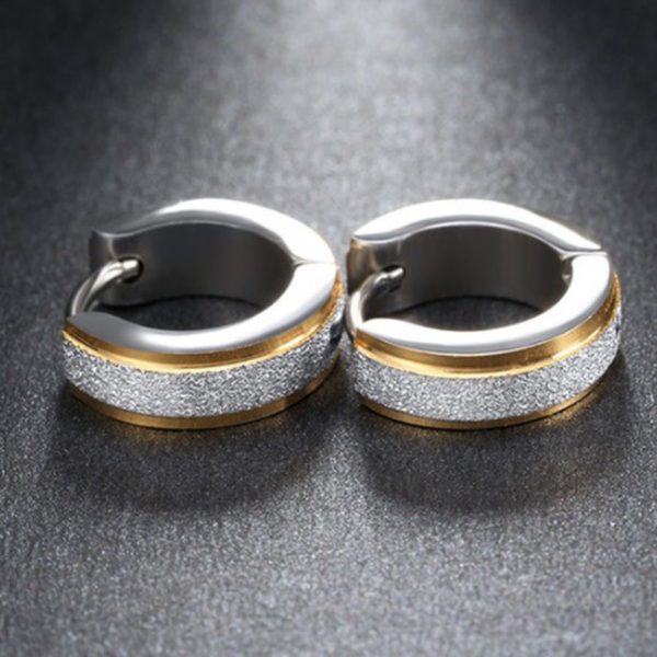 nemesacél fülbevaló