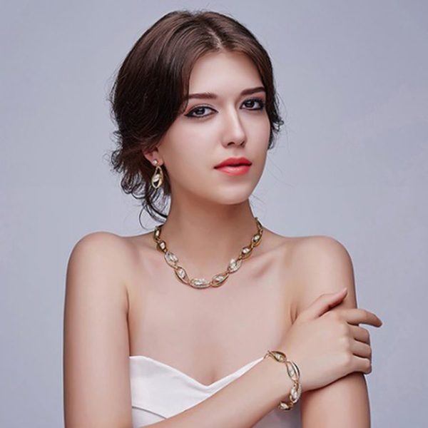 Margó arany fazonú ékszerszett